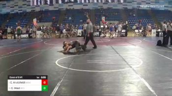 88 lbs Consi Of 8 #1 - Cole Krutzfeldt, Montana vs Carter West, DC Elite