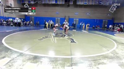 170lbs Cons. Round 8 - Raileea Campbell, R. A. Long (Girls) vs Camrynn Pike, North Mason (Girls)