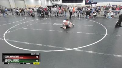 97 lbs Cons. Round 4 - Keaton Henry, Immortal Athletics WC vs Cole Wibholm, Team Valley Wrestling Club