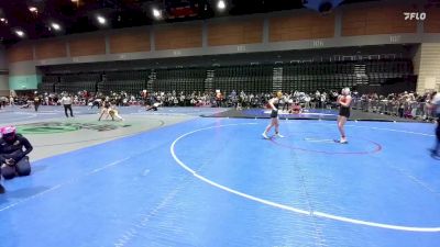 130 lbs Champ. Round 2 - Brienna Pope, Fernley vs Taylor Ward, Barlow