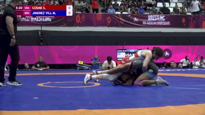 62 kg Bronze - Savannah Cosme, USA vs Melani Jimenez, MEX