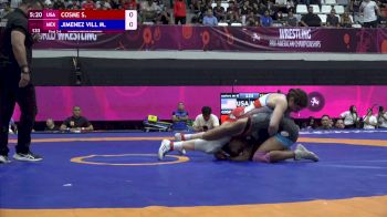 62 kg Bronze - Savannah Cosme, USA vs Melani Jimenez, MEX