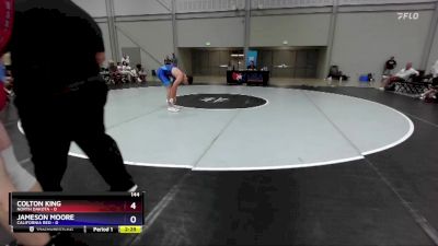 144 lbs Placement Matches (8 Team) - Colton King, North Dakota vs Jameson Moore, California Red