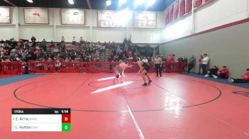 170 lbs 5th Place - Zach Arria, Wakefield vs Luke Hutton, Duxbury