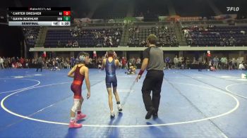 65 lbs Semifinal - Carter Dresher, MN Elite vs Gavin Boehlke, No Nonsense Wrestling