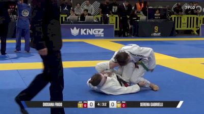 Serena Gabrielli vs Diosana Frigo 2025 European Jiu-Jitsu IBJJF Championship
