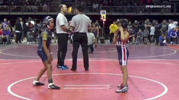 78 lbs Semifinal - Alonzo Becerra, NMPAL vs Uriah Rubio-Saenz, Lincoln County Young Guns