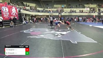 135 lbs Round 4 - Brynlee Vaughan, Waupaca Lady Comets vs Mary Prescott, Hudson Wrestling Club