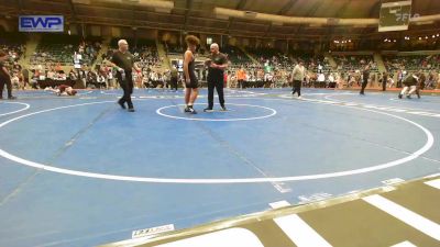 182 lbs Rr Rnd 2 - Channing Mckinney, Roland Youth League Wrestling vs Luke Cornelius, Tulsa Blue T Panthers