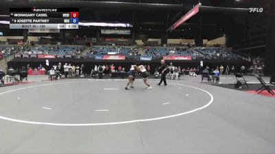 160 lbs Champ. Round 1 - 5 Josette Partney, Missouri Baptist vs Mohagany Casel, Wayland Baptist