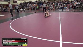 PW-15 lbs Cons. Round 1 - Bennet Klostermann, Alburnett Mat Pack vs Clayton Spenner, Lynx Wrestling Club