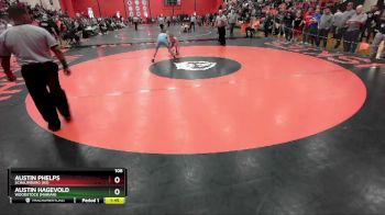 106 lbs Cons. Round 4 - Austin Phelps, SCHAUMBURG (HS) vs Austin Hagevold, Woodstock (MARIAN)