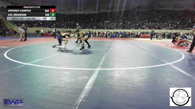 138 lbs Consi Of 32 #2 - Antonio Campos, Santa Fe South vs Axl Branham, Vian