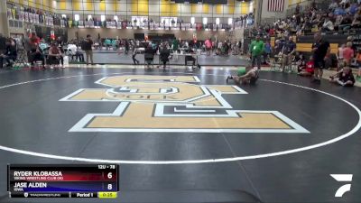 78 lbs Cons. Semi - Ryder Klobassa, Viking Wrestling Club (IA) vs Jase Alden, Iowa