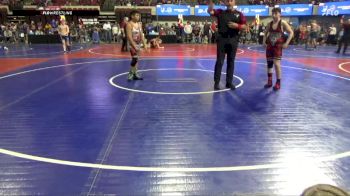 122 lbs Cons. Round 3 - Braxtyn Anderson, North Montana Wrestling CLub vs Tarence Torres, Belgrade Little Guy