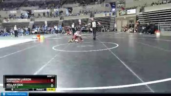 50 lbs Semis & 1st Wrestleback (8 Team) - Harrison Larson, Worthington vs Kellan Eide, Chatfield