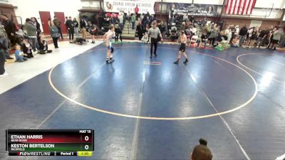 100 lbs Quarterfinal - Keston Bertelson, Richfield vs Ethan Harris, Bear River