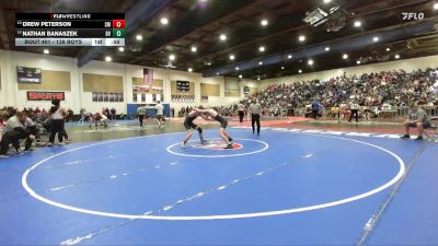 138 Boys Cons. Round 2 - Drew Peterson, San Marcos vs Nathan Banaszek, Bonita Vista