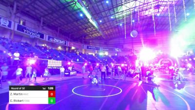 106 lbs Round Of 32 - Zyion Martin, Maize WC vs Cooper Rickart, Fossil Ridge High School