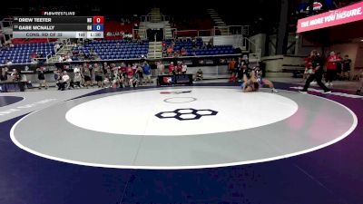 175 lbs Cons. Rd Of 32 - Drew Teeter, NC vs Gabe McNally, OH