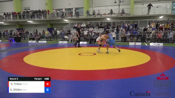 54kg Round 3 - Emma Tritton, Tritton Performance WC vs Gurleen Dhillon, Canadian Mal Wrestling