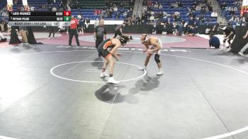 144 lbs Quarterfinal - Leo Runez, Keene vs Ryan Flis, Milford