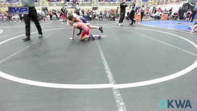 70 lbs Rr Rnd 3 - Sawyer Barnett, Redskins Wrestling Club vs Jayce Baker, Raw Wrestling Club