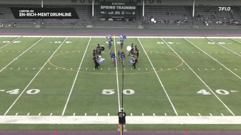 EN-RICH-MENT Drumline at 2025 Bluecoats Opening Night Community Celebration