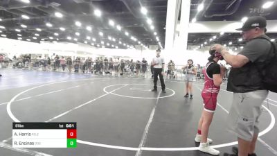 81 lbs Consi Of 16 #1 - Ashlyn Harris, Relentless vs Ruby Encinas, Dog Pound WC