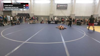 108-117 lbs Quarters - Tyler Tuttle, Nevada Elite Wrestling vs Brayden McMillan, Team Prestige Wrestling