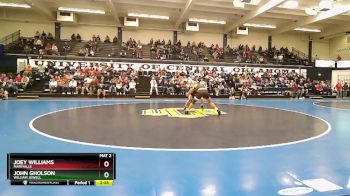 184 lbs Quarterfinal - Joey Williams, Maryville vs John Gholson, William Jewell