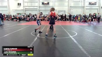 100 lbs Round 4 (10 Team) - Luke Richards, Carolina Hammer Squad vs Curtis Cubbage, 84 Athletes