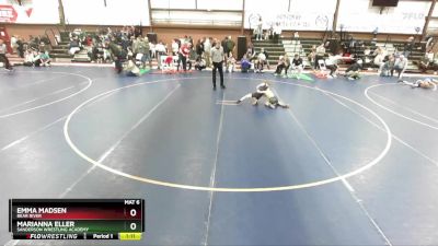 55 lbs Semifinal - Marianna Eller, Sanderson Wrestling Academy vs Emma Madsen, Bear River