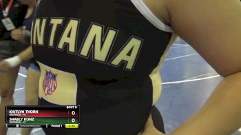 155 lbs Round 3 (6 Team) - Ariana Ellison, Montana vs Josie Houk, Wyoming