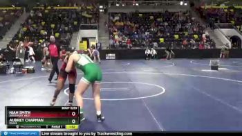 145 lbs Cons. Semi - Aubrey Chapman, Osage vs Niah Smith, Davenport West