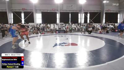 175 lbs Cons. Sub-semis - Keishawn Triplett, Englewood Live Wire vs Bentley Gayheart, Phillips Trained Wrestling