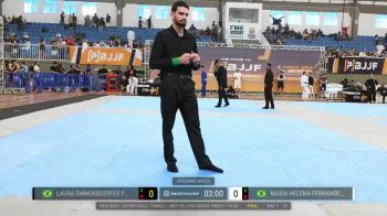 Laura Emmendoerfer vs Maria Helena 2026 PBJJF South American Jiu-Jitsu Championship