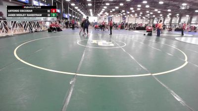 285 lbs Consi Of 8 #2 - Antonio Escobar, NC vs Jaden WESLEY Rakestraw, GA