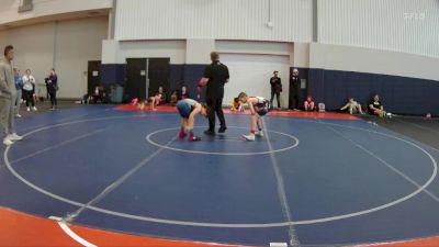 95 lbs Champ. Round 1 - Rowan Boutte, Rebel Wrestling Club vs Ryker Pickard, All American Wrestling Club