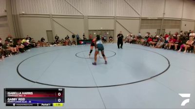 152 lbs 2nd Place Match (16 Team) - Isabella Harris, Tennessee Red vs Gabby Reid, Pennsylvania Blue