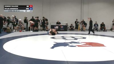 60 kg Cons. Rd Of 32 - Dominic Salazar, Spartan Mat Club vs Dylan Anderson, Hyperbolic Wrestling