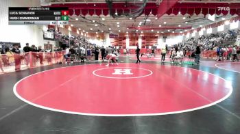 120 lbs Final - Luca Schiavon, NJRTC vs Hugh Zimmerman, Elite Wrestling