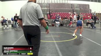 119 lbs Round 2 (8 Team) - Drake Sheffield, Team 922 vs Alex Baden, Team Ohio
