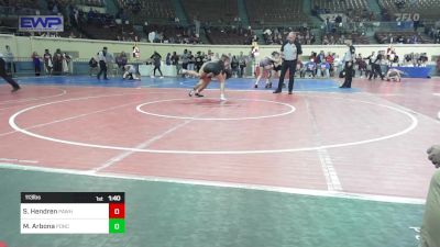 113 lbs Semifinal - Savanna Hendren, Pawhuska vs Marli Arbona, Ponca City LadyCat Wrestling