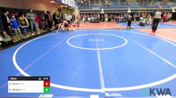 126 lbs Final - Daxton Kline, Purler Wrestling Academy (PWA-NWA) vs Blake McVey, Purler Wrestling Academy (PWA-NWA)