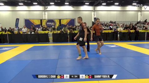 Sammy Yuen Jr. vs Gordon K. T. Chan 2024 World IBJJF Jiu-Jitsu No-Gi Championship