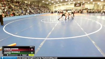 150 lbs Champ. Round 1 - Maxson DeAngelo, Ocean Lakes vs Aydenn Sanders, Osbourn Park