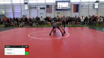 160 lbs Prelims - Jacob Flores, Covid Crusaders vs Tyler Hanna, Slammers