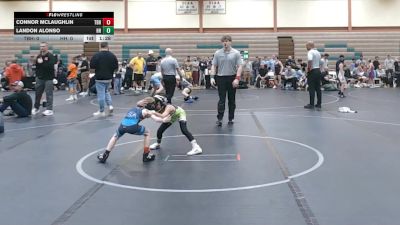 48 lbs Round 6 (8 Team) - Landon Alonso, Headhunters vs Connor McLaughlin, Team Blue Hen