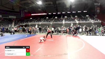 66 lbs Rr Rnd 1 - Brody Bader, Siouxland Wr Ac vs Trevin Caldwell, Heights Wrestling Club MT